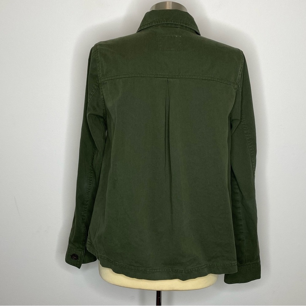 Old Navy Green Button Front Jacket - image 4